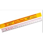 Thước kẻ mica 50cm