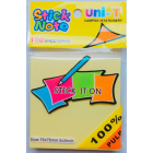 Giấy note vàng 3x3 Uni-T