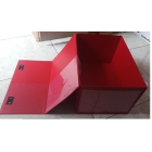 Bìa hộp si đúc 20cm màu đỏ