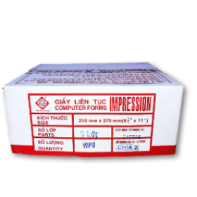 Giấy liên tục 5 liên 210x279mm