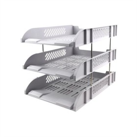 Kệ hồ sơ 3 tầng nhựa Deli E9217