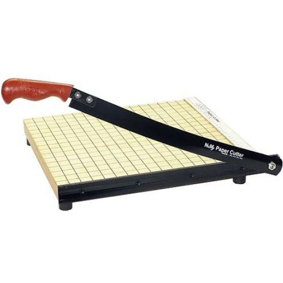 Bàn cắt giấy A4 gỗ - trắng 