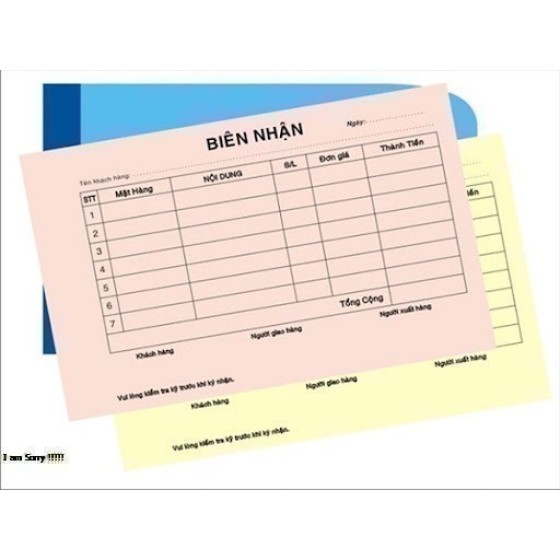 Báo biểu 1/2 A5, 100 trang, số nhảy (giấy ra vào cổng) 
