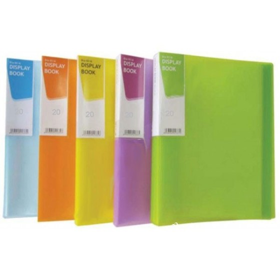 Bìa nhựa trong 60 lá Clear Book VC 