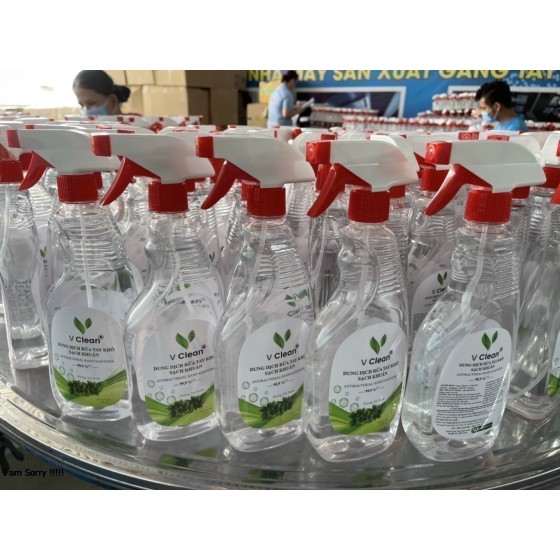 Dung dịch rửa tay kháng khuẩn 500ml (cồn 70 độ) 