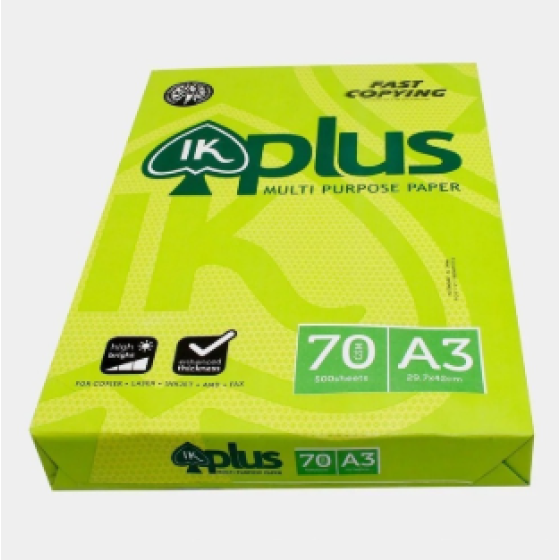 Giấy A3 IK Plus 70 gsm 