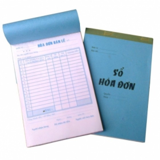 Hóa đơn 2 liên 13x19cm 