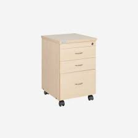 Hộc bàn di động 3 ngăn kéo HBG-04-01 