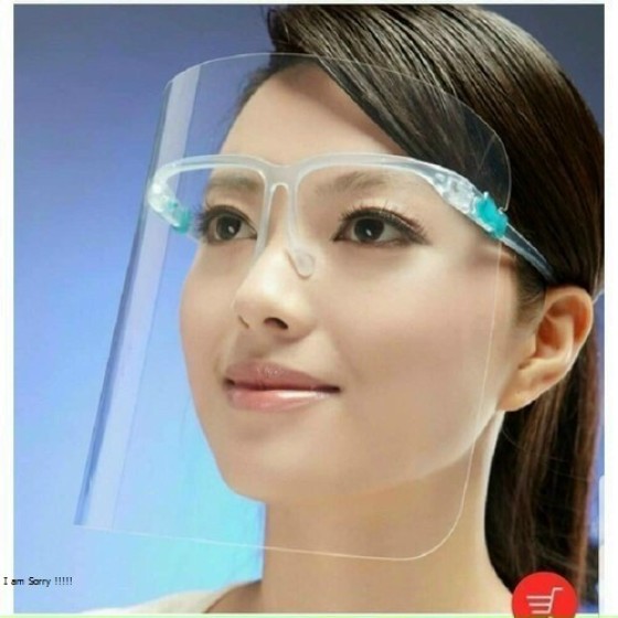 Mắt kính chống giọt bắn gọng nhựa 