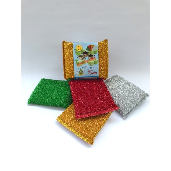 Miếng rửa chén kim tuyến 