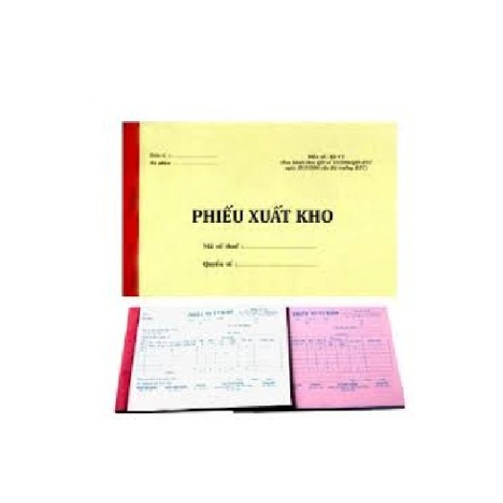 Phiếu xuất kho 1 liên 13x19cm 