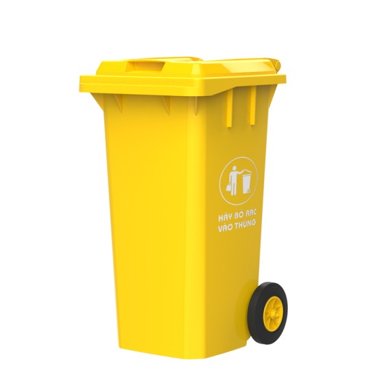 Thùng rác công cộng nắp kín Duy Tân 120 Lít 