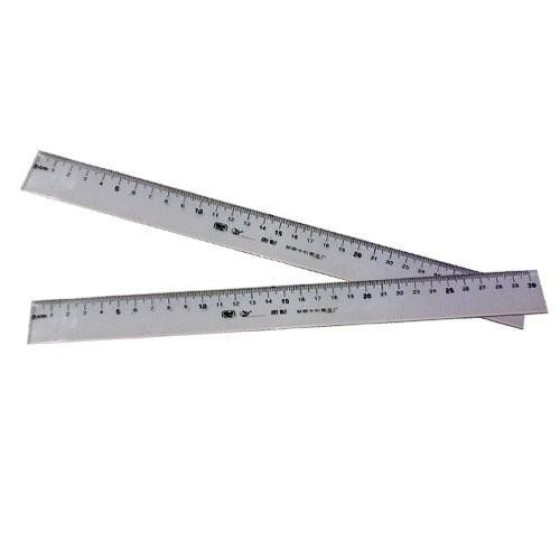 Thước kẻ sắt 15cm 