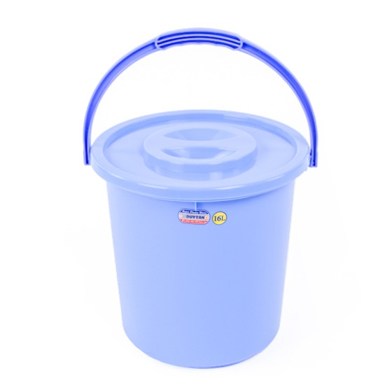 Xô nhựa Duy Tân 16L có nắp 