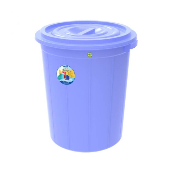 Thùng tròn Duy Tân 60L có nắp 